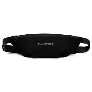 All Voices Embroidered Fanny Pack