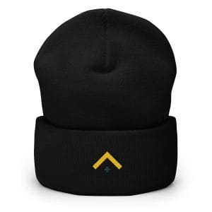 Advocate - Advocate Arrow Embroidered Cuffed Beanie