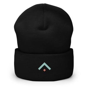 Ally - Advocate Arrow Embroidered Cuffed Beanie