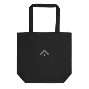 Researcher - Advocate Arrow Embroidered Eco Tote Bag