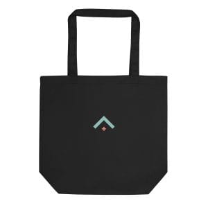 Ally - Advocate Arrow Embroidered Eco Tote Bag