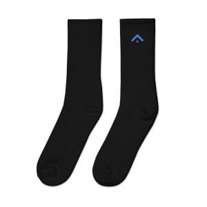 Ally - Advocate Arrow Embroidered Socks