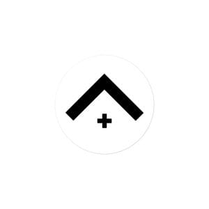 Black - Advocate Arrow Sticker