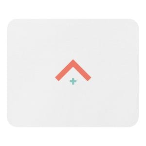Patient - Advocate Arrow White Mouse Pad