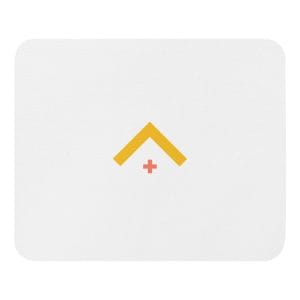 Caregiver - Advocate Arrow White Mouse Pad