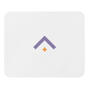 Researcher - Advocate Arrow White Mouse Pad