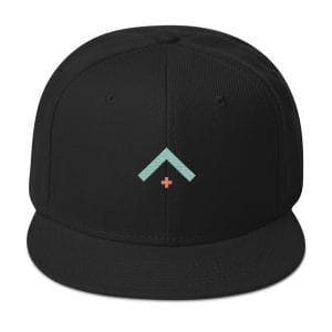 Ally - Advocate Arrow Embroidered Snapback Hat