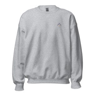 Researcher - Advocate Arrow Embroidered Crewneck