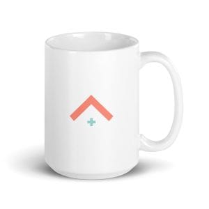 Patient - Advocate Arrow White Mug