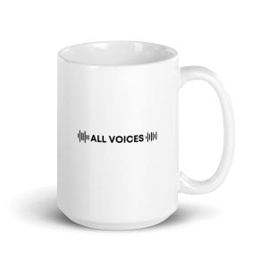 All Voices White Mug