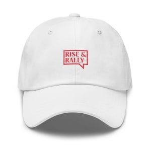 Rise & Rally Logo Embroidered Dad Hat