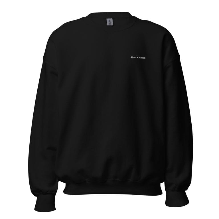unisex-crew-neck-sweatshirt-black-front-6674f7ee05834