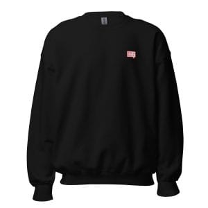 Rise & Rally Logo Embroidered Crewneck