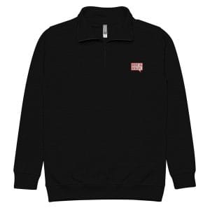 Rise & Rally Embroidered Logo Fleece Pullover