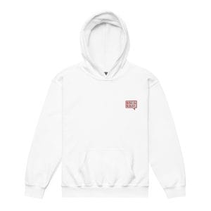 Rise & Rally Logo Embroidered Youth Hoodie
