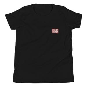 Rise & Rally Embroidered Youth T-Shirt